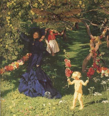 The Strange Garden (mk19), Mehoffer, Jozef